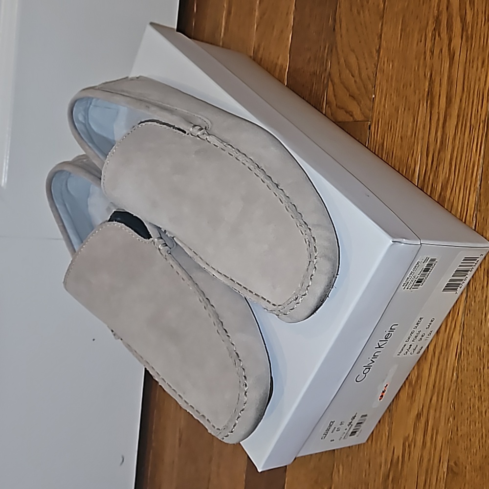 Men's Calvin Klein David Suede Loafers Size 11.5